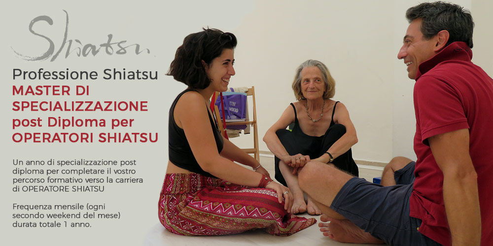 Master di Shiatsu